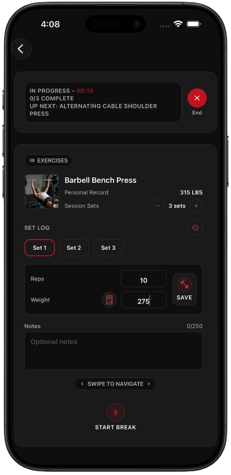 Preview of the GMLYFT app dashboard.