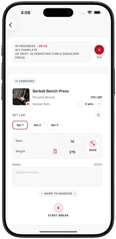 Preview of the GMLYFT app dashboard.