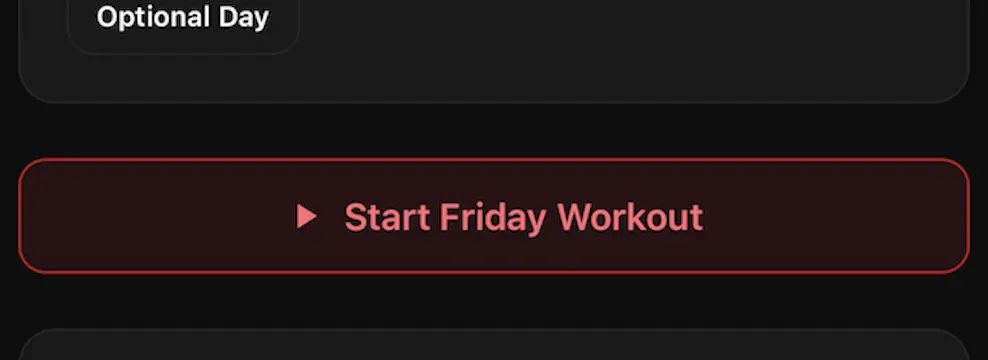 How to start a workout in GMLYFT